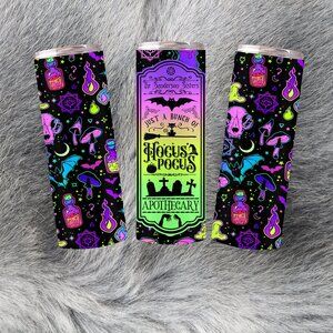 20oz Cute Spooky Season Horror Halloween Witchy Stainless Steel Tumbler